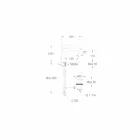 Moderne messingarmatur til badeværelsesvaske fremstillet i Italien - Besugo Viadurini