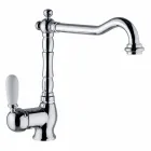 Klassisk messing køkkenvaskarmatur fremstillet i Italien - Adonis Viadurini