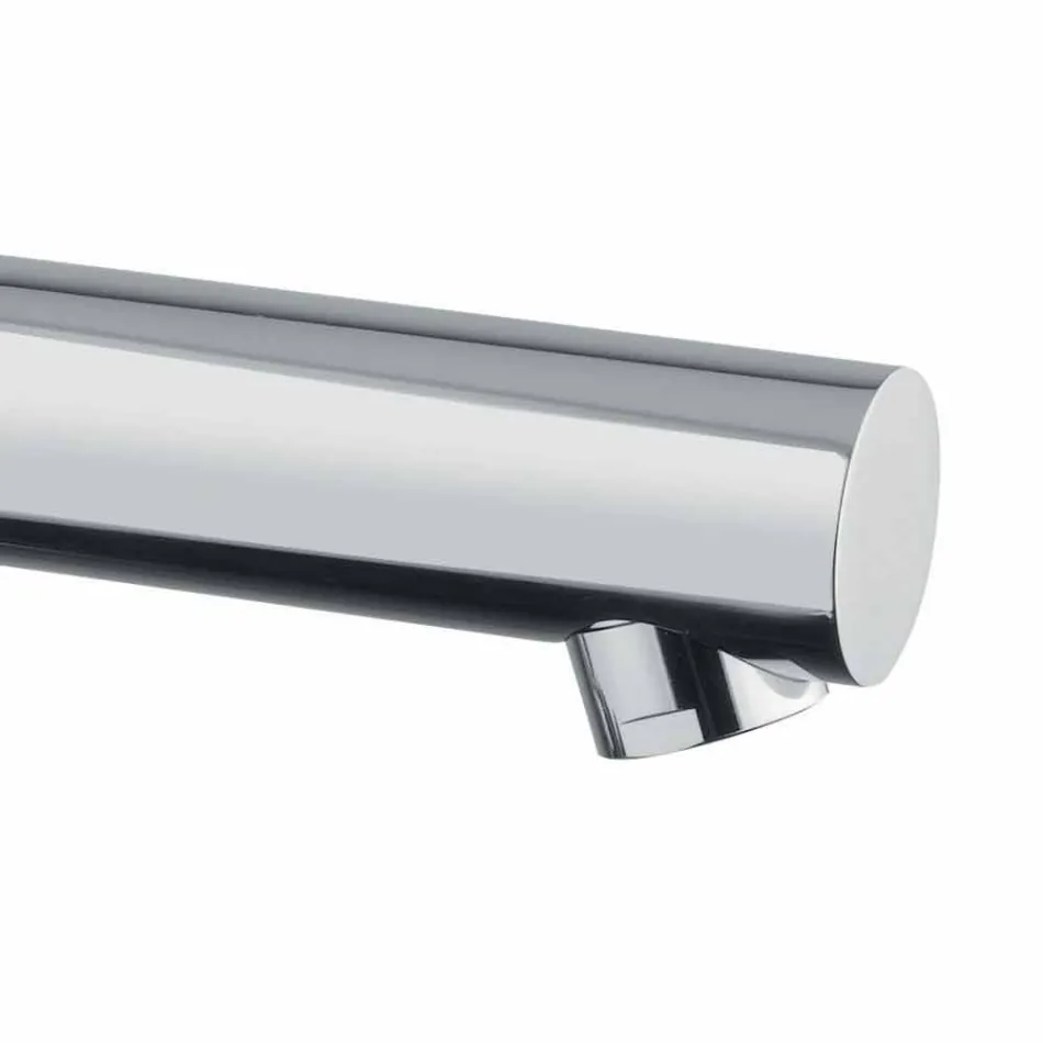 Håndvaskarmatur i forkromet messing med afløb fremstillet i Italien - Ermia Viadurini