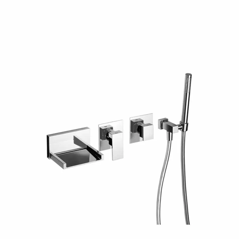 Made in Italy Design Indbygget badekararmatur - Bibo Viadurini
