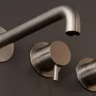 Indbygget badekarsarmatur i rustfrit stål AISI 316L - Kløer Viadurini