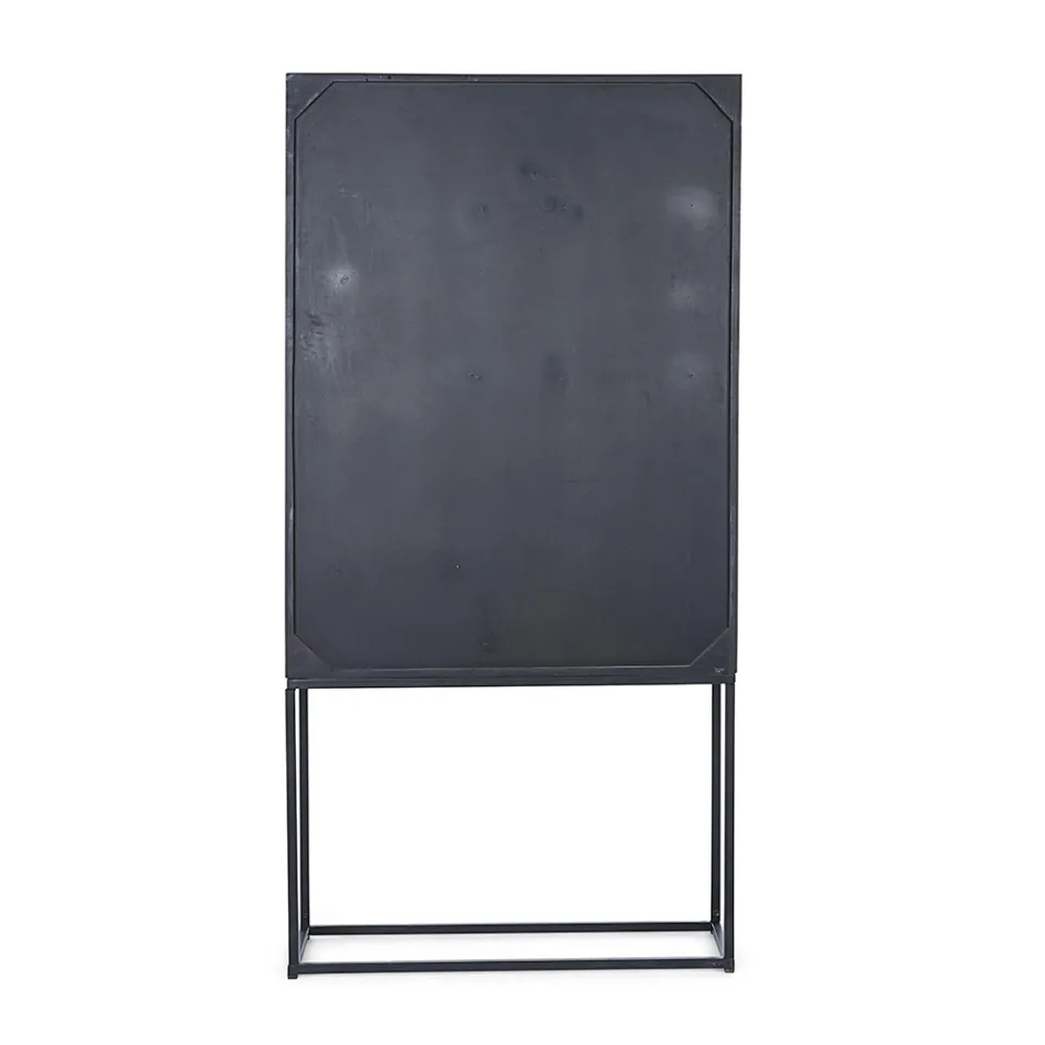 Etnisk mosaikskab 4 låger 6 skuffer i mangotræ - Vanitoso Viadurini