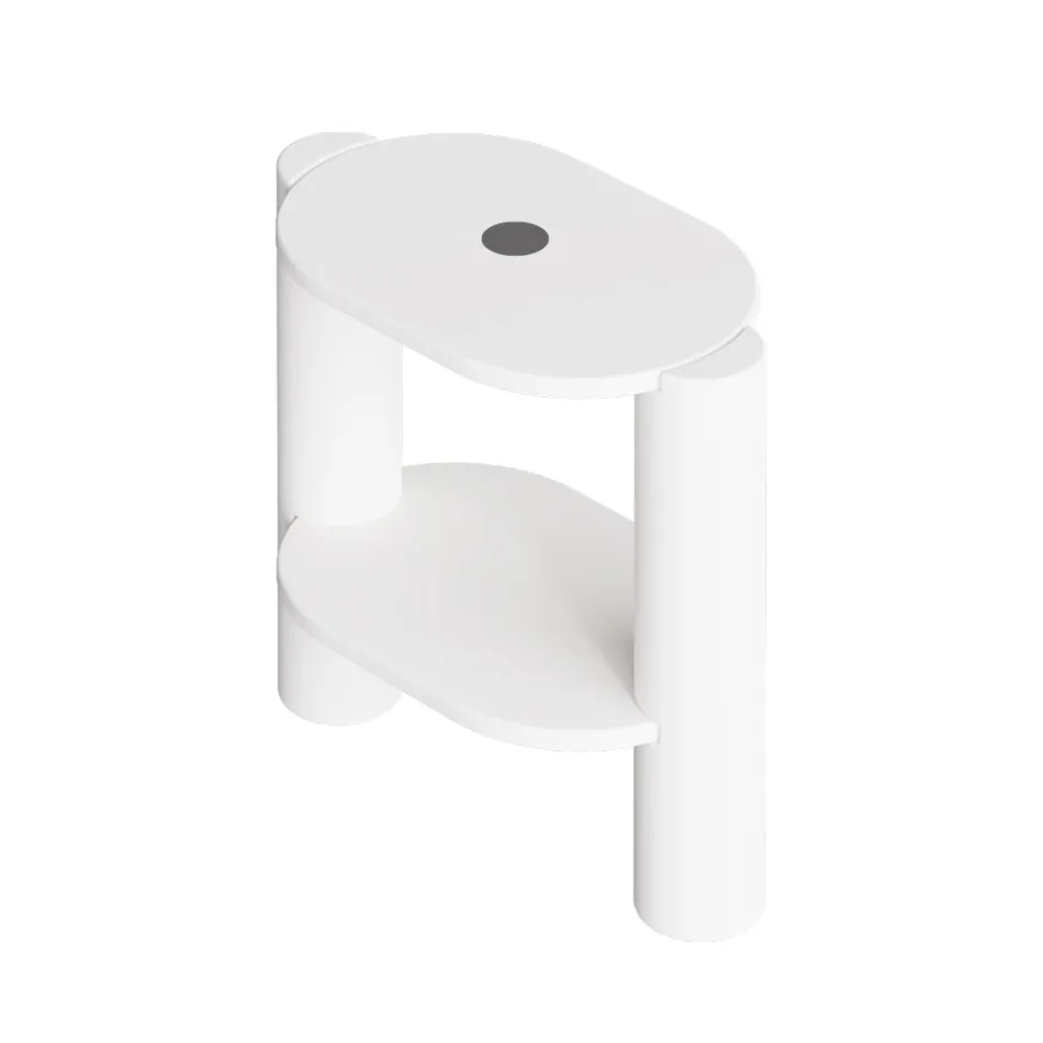 Keramisk badeværelsesskab i forskellige farver fremstillet i Italien - Pige Viadurini