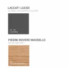 Moderne badeværelse skab med 3 skuffer i Amberlakeret træ, lavet i Italien Viadurini