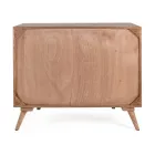 Sheesham Design trækommode 3 skuffer Homemotion - Fregene Viadurini