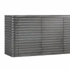 Mobile med 4 trædøre støbt konstruktion, L230xP49 cm, Dana Viadurini