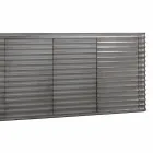 Mobile med 4 trædøre støbt konstruktion, L230xP49 cm, Dana Viadurini