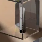 Skab med 3 rum moderne design, L180xH900 mm, Adelia Viadurini