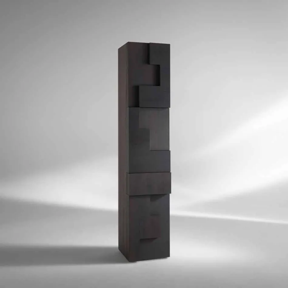 Kabinet kolonne i børstet lærk Azalea Viadurini