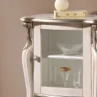 Klassiske stuemøbler med 1 glas- eller trædør lavet i Italien - London Viadurini