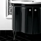 Moderne skab med to blanklakerede låger lavet i Italien - slik Viadurini