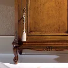 Klassisk telefonholder i træ med dør lavet i Italien - Richard Viadurini