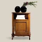 Klassisk telefonholder i træ med dør lavet i Italien - Richard Viadurini