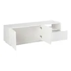 TV-skab med 2 døre, en skuffe og et åbent rum Lavet i Italien - Popilio Viadurini