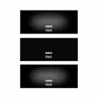 Væg-tv-skab i sort krystal og metal fremstillet i Italien - Americio Viadurini