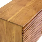 TV-bord til stuen lavet af akacietræ - Vortice Viadurini