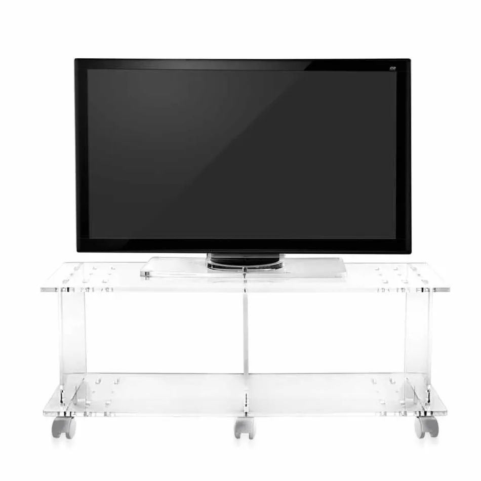 TV kabinet moderne design plexiglas Magician Viadurini