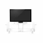 TV kabinet moderne design plexiglas Wizard Double Viadurini