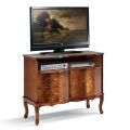 Klassisk stil Walnut tv-stativ lavet i Italien - Elegant