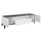 Mobil-tv i melamin 2 rum og 1 skuffe Lavet i Italien - Florentino Viadurini