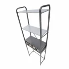 Moderne design industrielt jern badeværelsesskab - Pome Viadurini