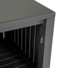 Udendørs skab i aluminium med 1 dør i forskellige udførelser - Hotel Viadurini