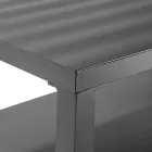 Udendørs skab i aluminium med 2 døre - Kamera Viadurini