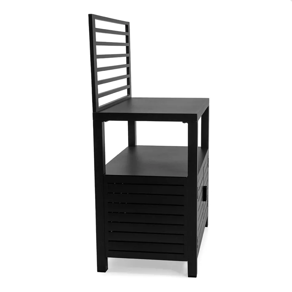 Udendørs skab i aluminium med 2 døre - Kamera Viadurini