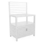 Udendørs skab i aluminium med 2 døre - Kamera Viadurini