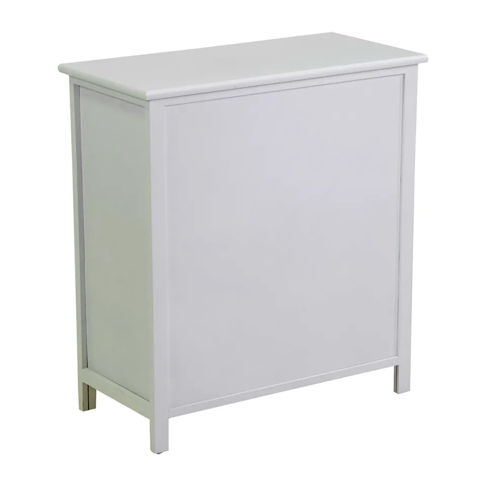 Indendørs skab af træ med 6 skuffer - Jellyfish Viadurini