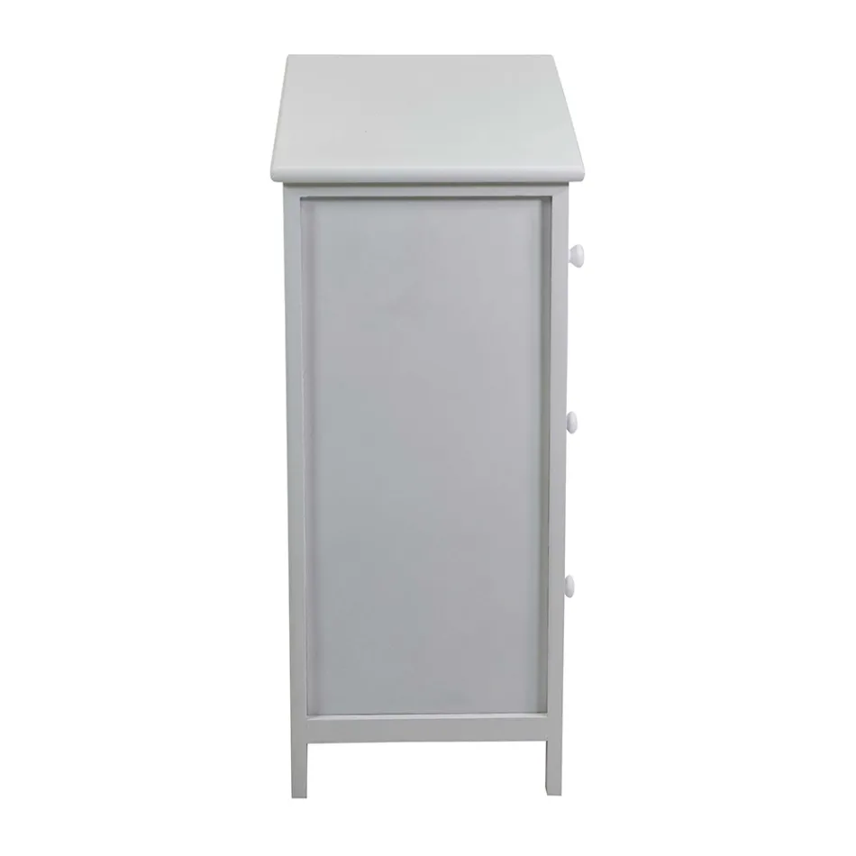 Indendørs skab af træ med 6 skuffer - Jellyfish Viadurini