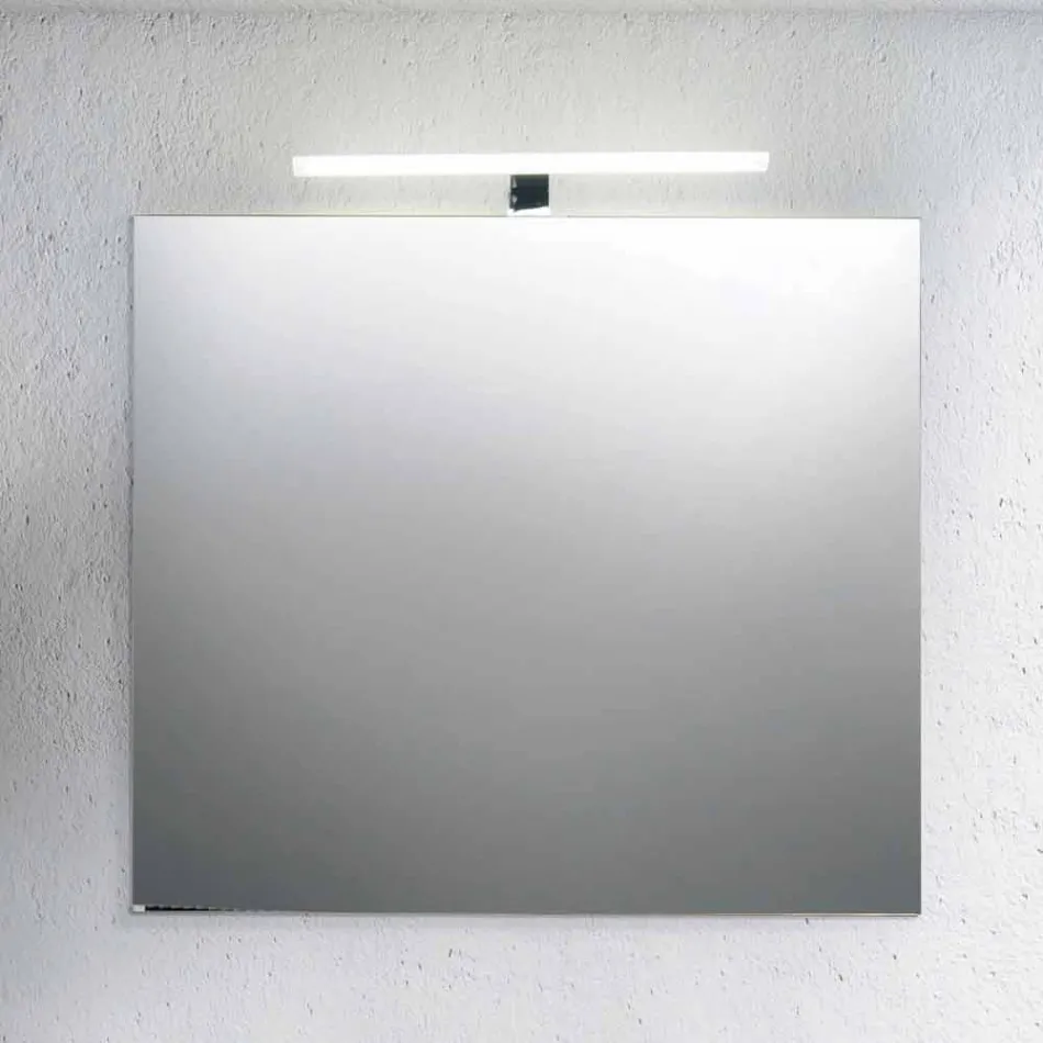 Suspenderet badeværelsesmøbler i Mdf lakeret fremstillet i Italien - Becky Viadurini