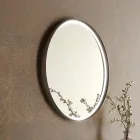 Hængende badeværelsesmøbler i metal, MDF træ og stenlys fremstillet i Italien - Renga Viadurini