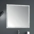 Malede badeværelsesmøbler i kobbermetal og hvid Mdf Lavet i Italien - Cizco Viadurini