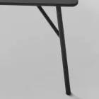 Mit Sofabord til hjemmet MDF antracitgrå design L79xH39cm lavet Italien Viadurini