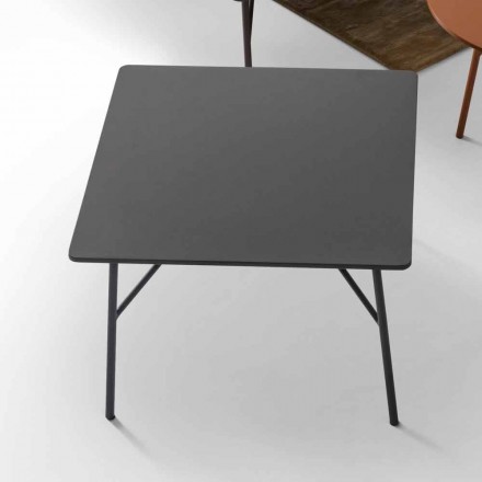 Mit Sofabord til hjemmet MDF antracitgrå design L79xH39cm lavet Italien Viadurini
