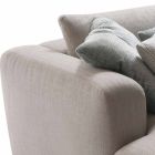 Mit Home Soft sectional design sofa lavet i Italien stof Viadurini
