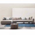 Design modulsofa i Softly stof lavet i Italien