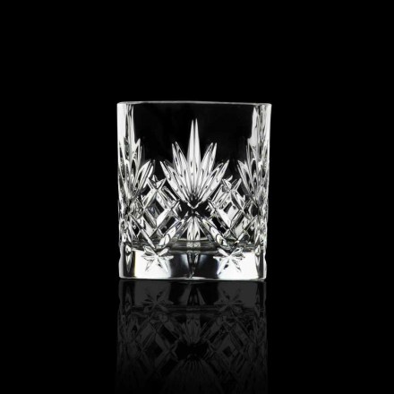 Gammeldags Tumbler Lav Cocktail Briller 12 Stykker Krystal - Cantabile Viadurini