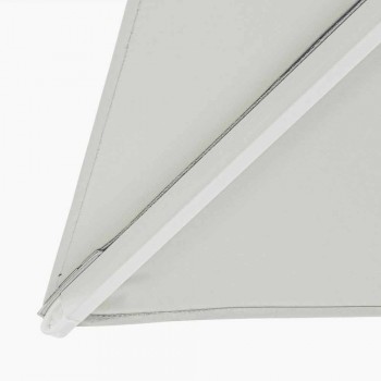2x3 udendørs paraply i polyester med aluminiumsstruktur - Fasma
