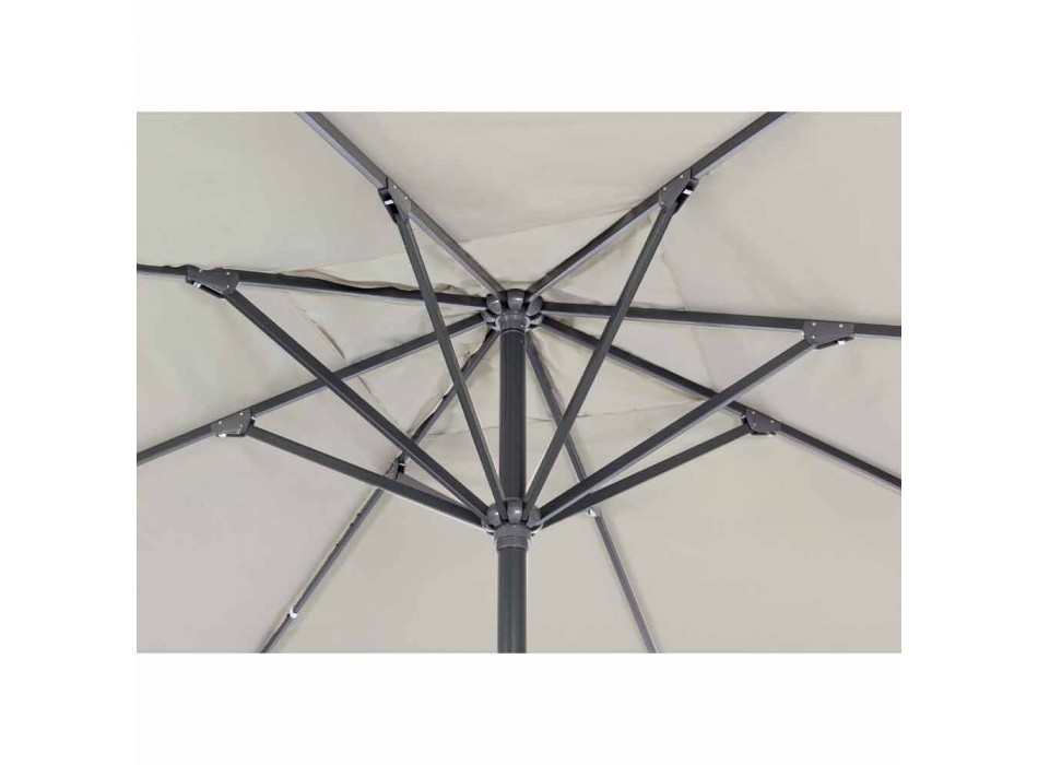 4x4 haveparaply med polyesterstof og stålbase - Nastio Viadurini