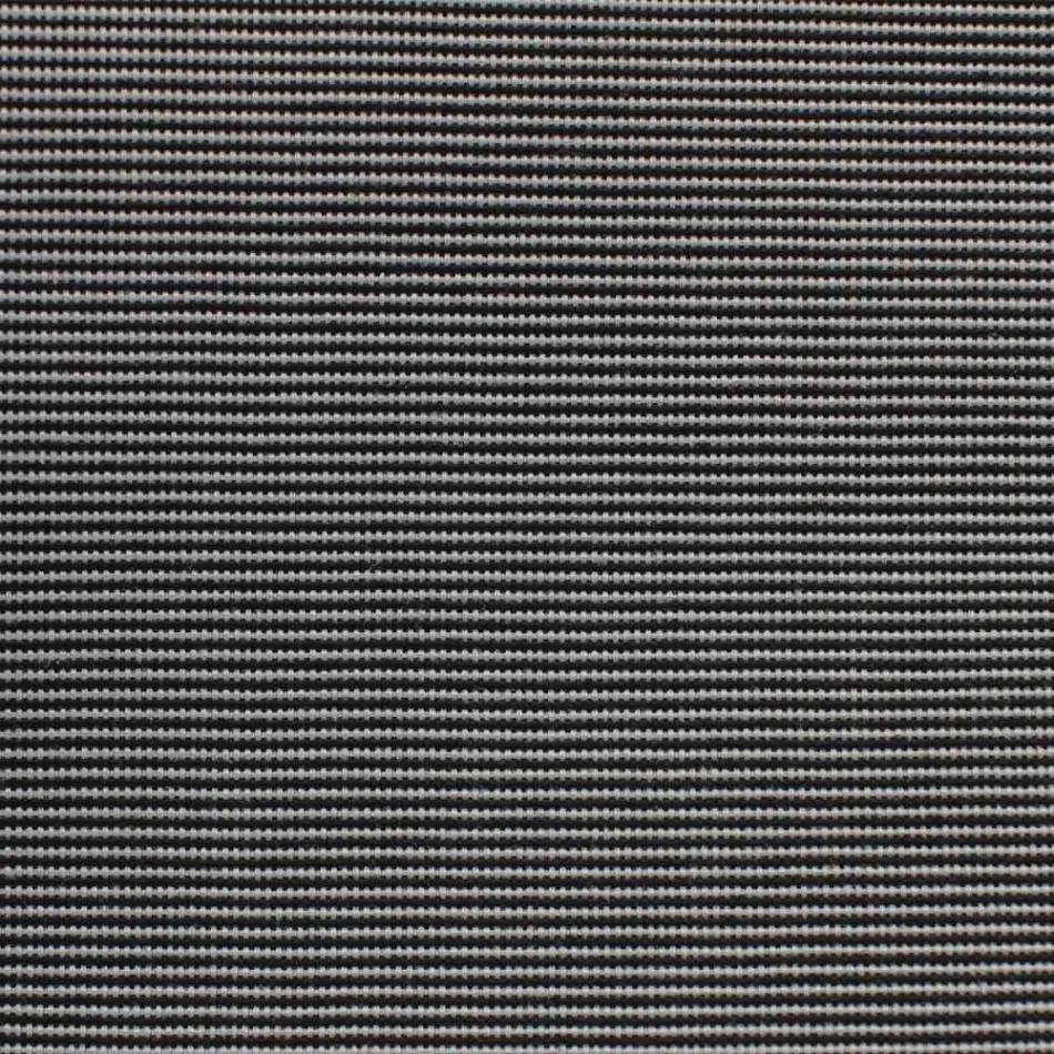 Haveparaply med anodiseret stribet aluminiumsstruktur - Laila Viadurini