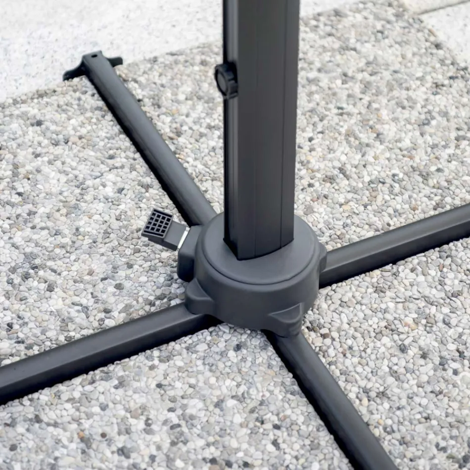 Polyesterparaply med håndtag og sidestang - Nexa Viadurini