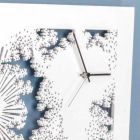 Designvægur i hvidt træ eller rektangulær due - Artificio Viadurini