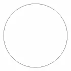 Stor moderne farvet rund trævægur - Infondoalmar Viadurini