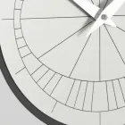 Ur med relieframme og polypropylen med forskellige farver - Lunarium Viadurini