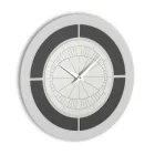 Ur med relieframme og polypropylen med forskellige farver - Lunarium Viadurini