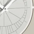 Ur med relieframme og polypropylen med forskellige farver - Lunarium Viadurini