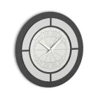 Ur med relieframme og polypropylen med forskellige farver - Lunarium Viadurini