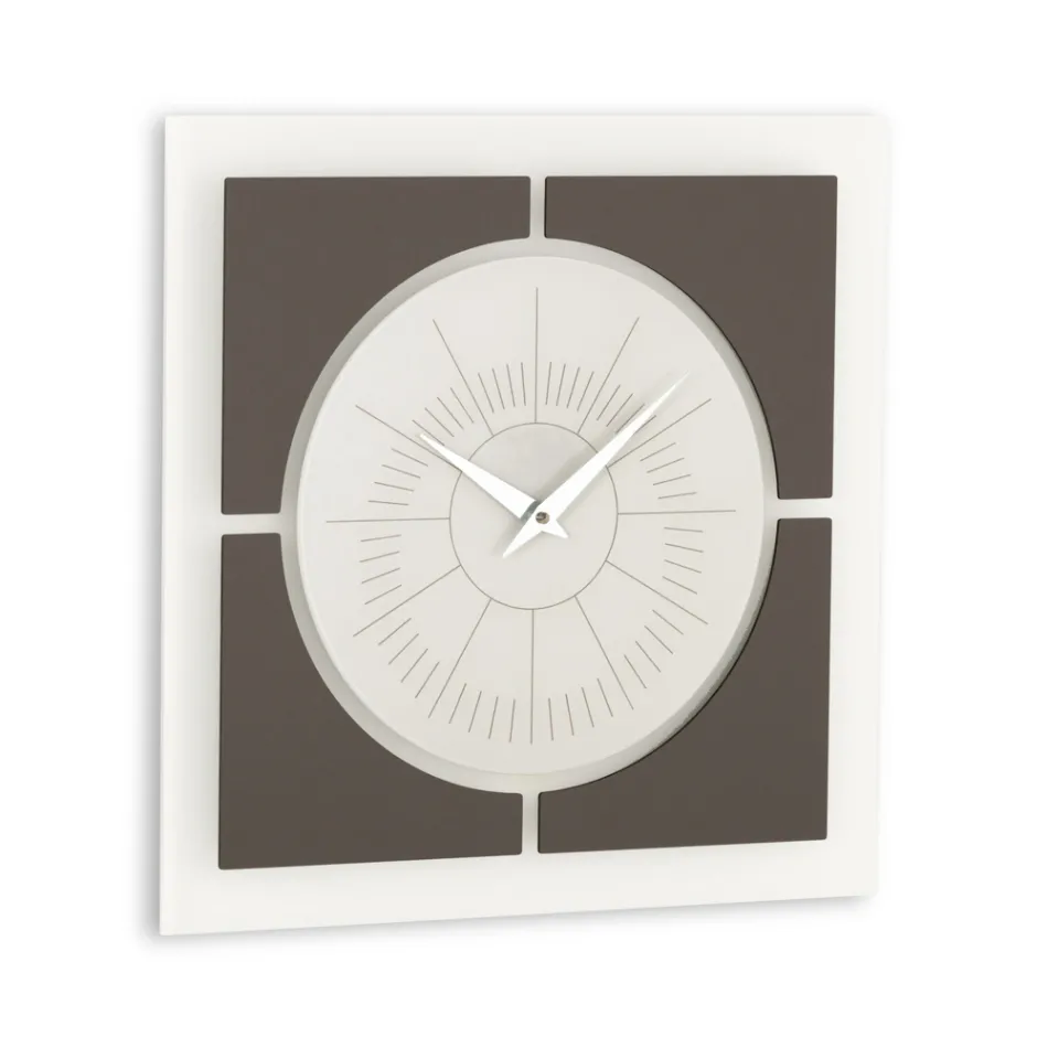 Vægur i methacrylat og linnedramme fremstillet i Italien - Battito Viadurini